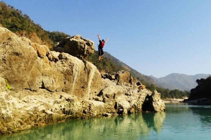 24. Rishikesh - Cliff Jumping
